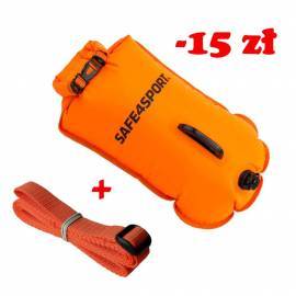 Set 6 MasterSwimmer safety buoy and long tow rope