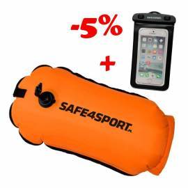 SET 8 RUNSWIMMER SAFETY BUOY AND WATERPROOF CASE