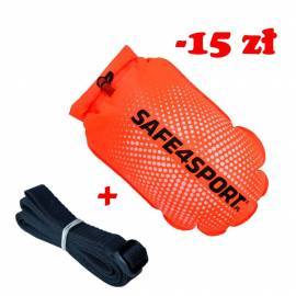 Set 3 PerfectSwimmer+L safety buoy and long tow...