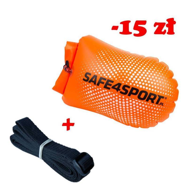 Set 1 PerfectSwimmer safety buoy and long tow rope