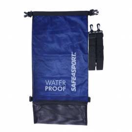 Backpack waterproof mesh blue bag