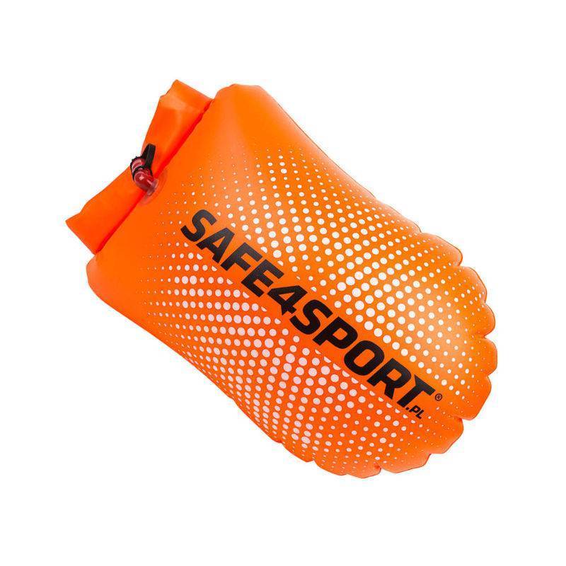 PerfectSwimmer inflated safety buoy