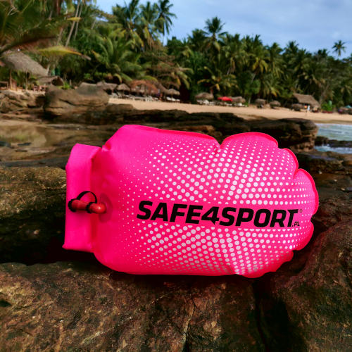 różowa bojka do pływania safe4sport perfectswimmer+ pink