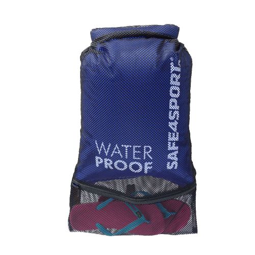 wodoszczelny plecak safe4sport worek treningowy mesh blue